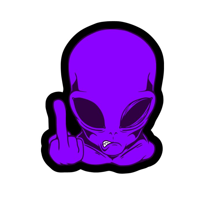 Alien Sticker - My Store