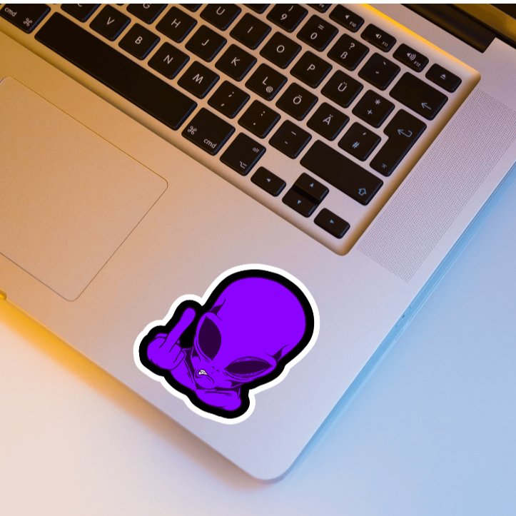 Alien Sticker - My Store